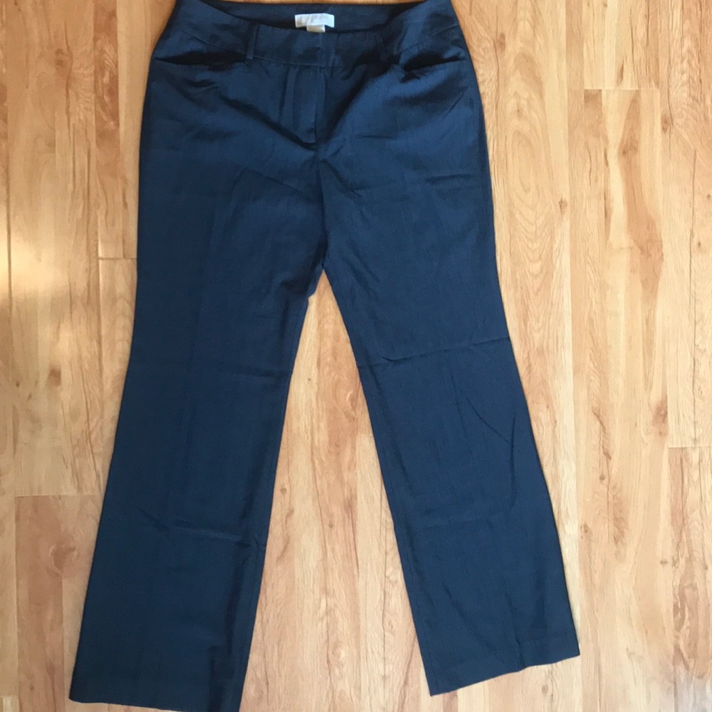Michael Kors Straight Leg Dark Gray Slacks